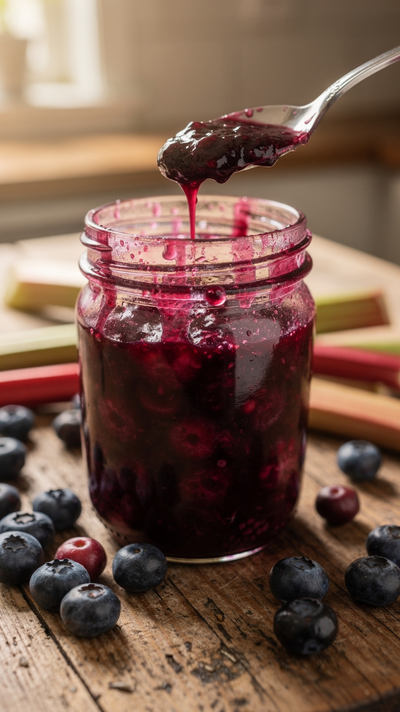 Blueberry Rhubarb Jam