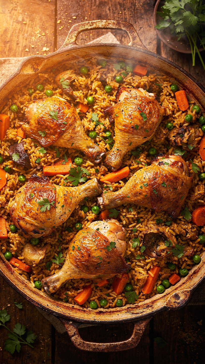 One-Pot Chicken and Rice