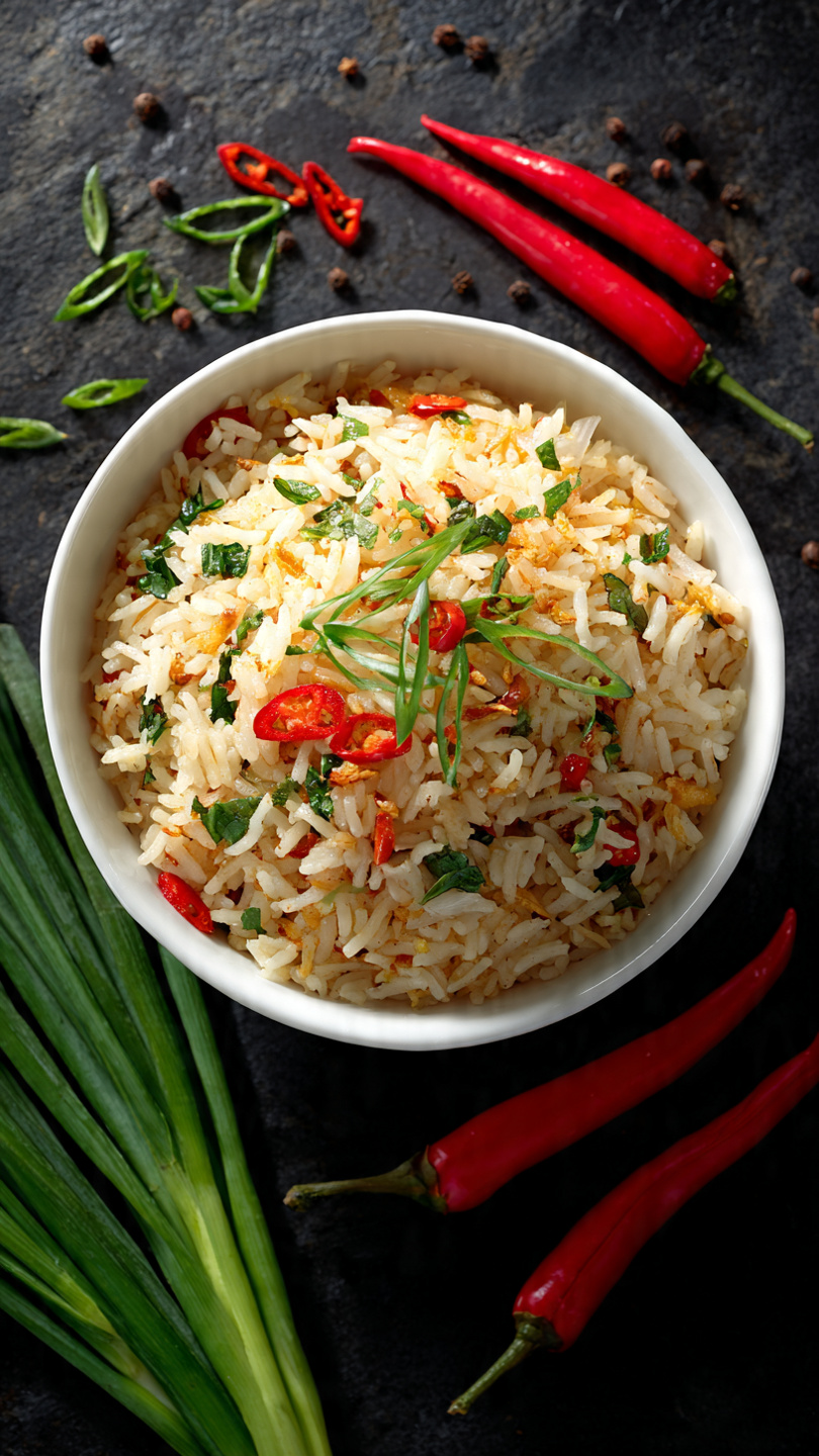 Chilli Garlic Fried Rice