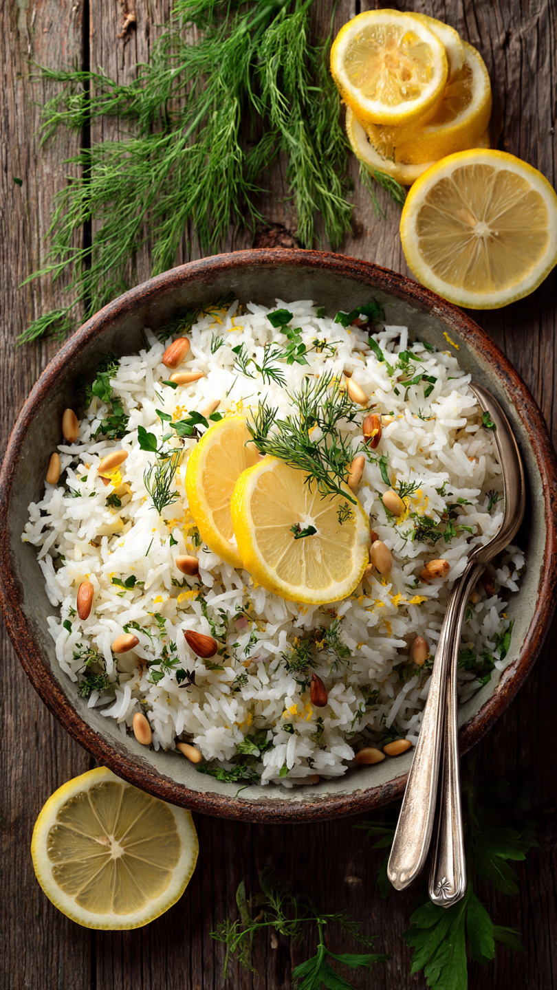 Lemon Rice Pilaf