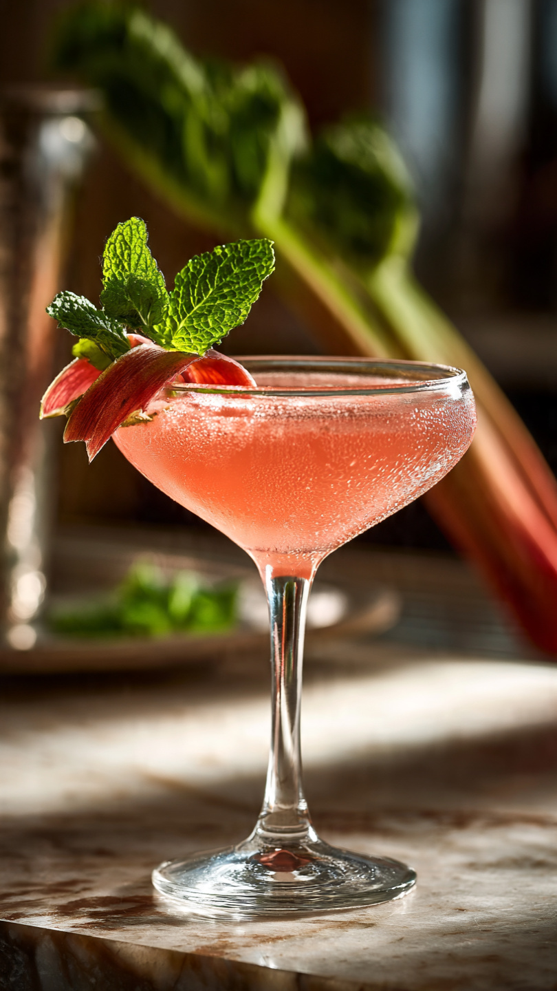 Rhubarb Cocktail: The Tart, Rosy Drink You'll Make All Spring